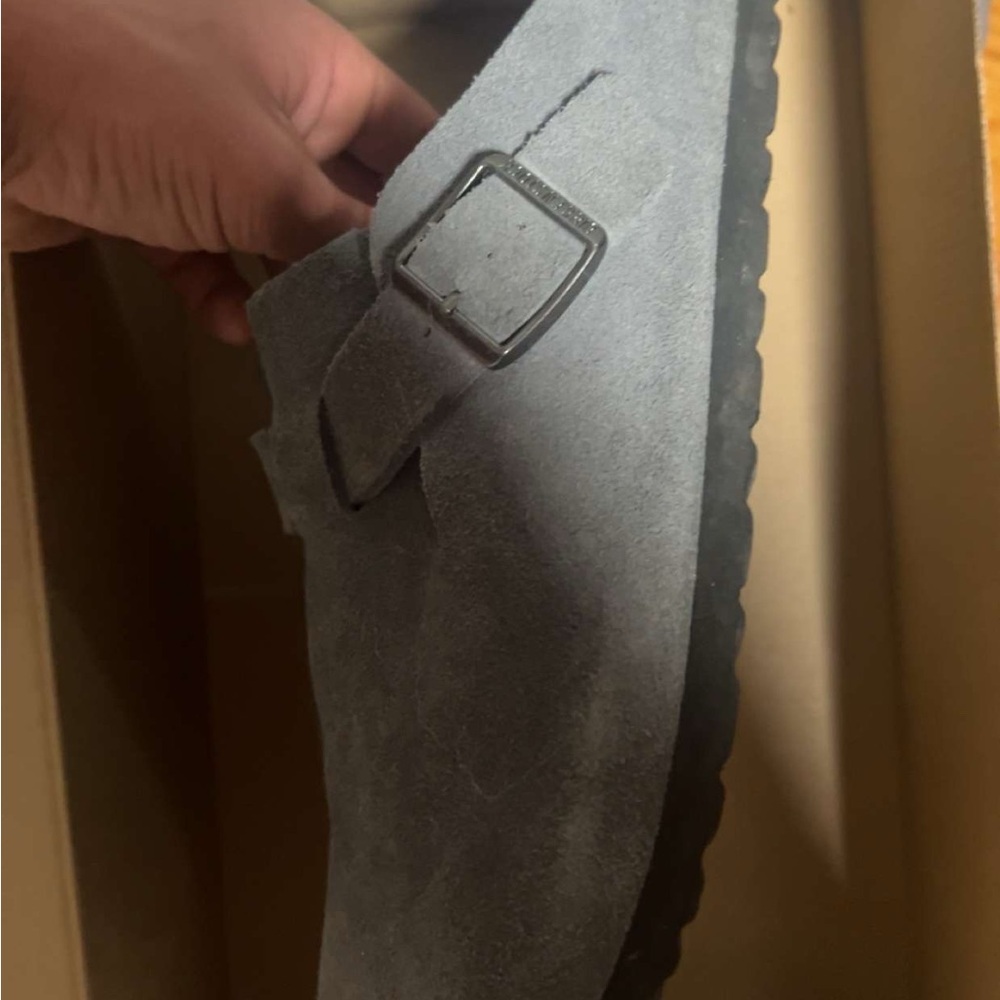 Birkenstock Gray Clog Sandals